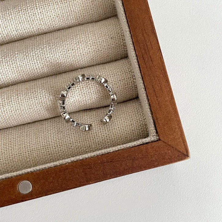 Pink Heart Ring (Solid Silver) - Hypoallergenic - Abbott Atelier