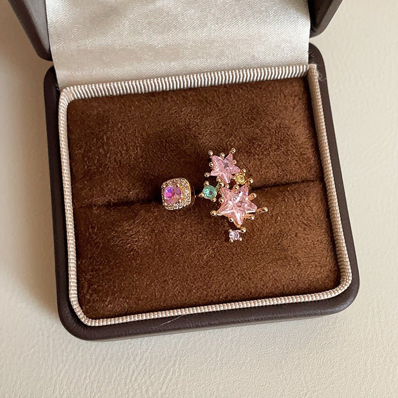 Pink Starlight Ring - Gold - Plated - Abbott Atelier