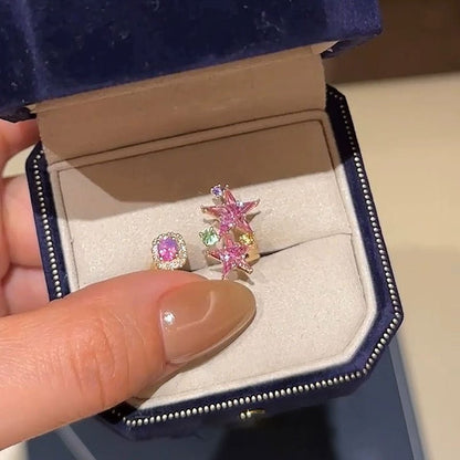 Pink Starlight Ring - Gold - Plated - Abbott Atelier