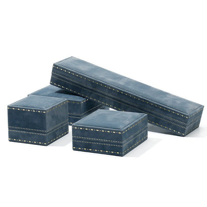 Powder Blue Reverie Pendant/Studs Box - Abbott Atelier - Abbott Atelier