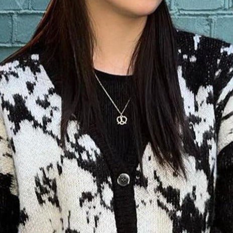 Pretzel Necklace - Gold Plated - Abbott Atelier