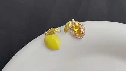 Summer Lemon Earrings