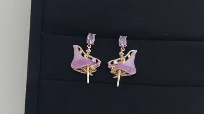 Sugarplum Ballerina Earrings