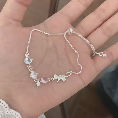 Moonlight Kitty Bracelet