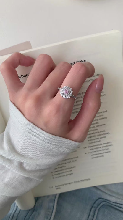 Rosaline Halo Ring