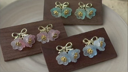 Bellefleur Earrings in Bluebell Haze