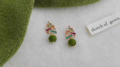 Yuletide Evergreen Earrings
