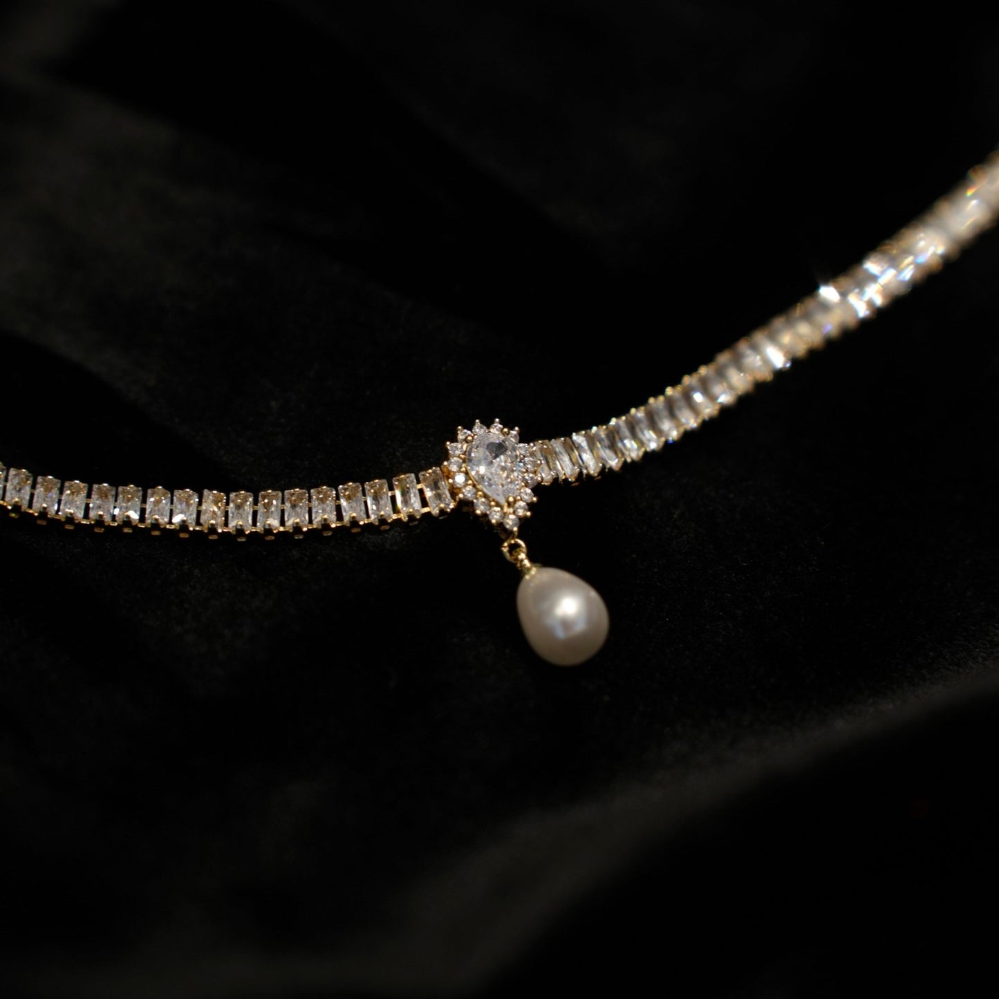 Princess Necklace - Barbara - Gold Plated - Abbott Atelier