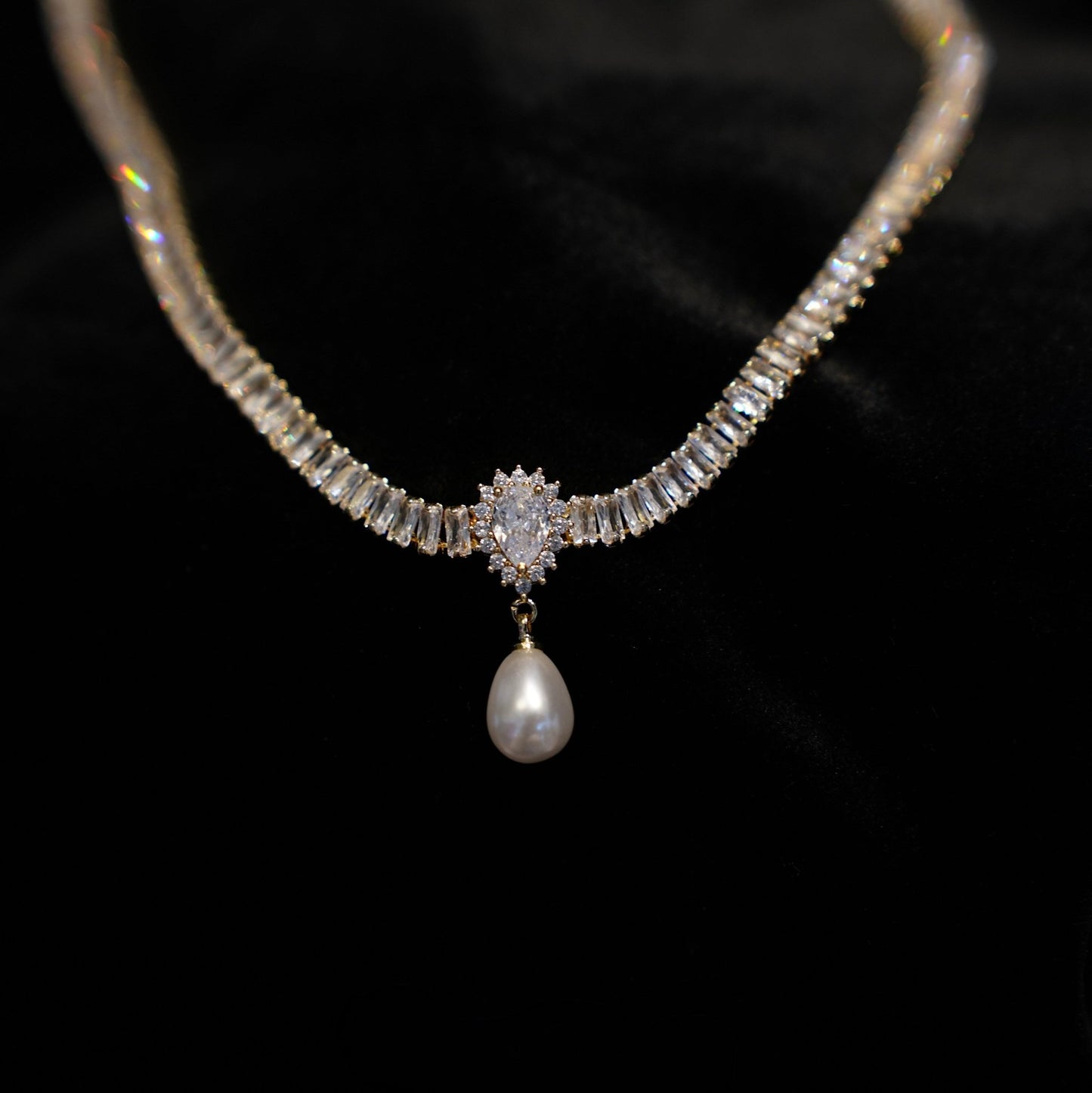 Princess Necklace - Barbara - Gold Plated - Abbott Atelier