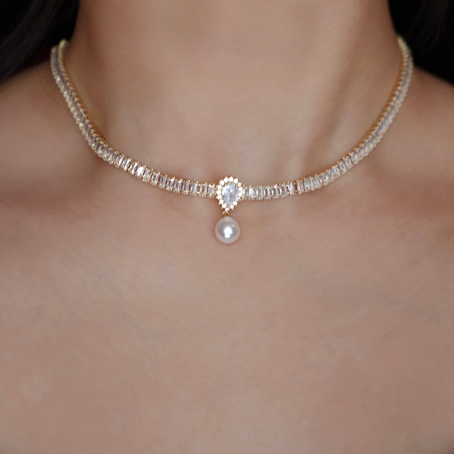 Princess Necklace - Barbara - Gold Plated - Abbott Atelier