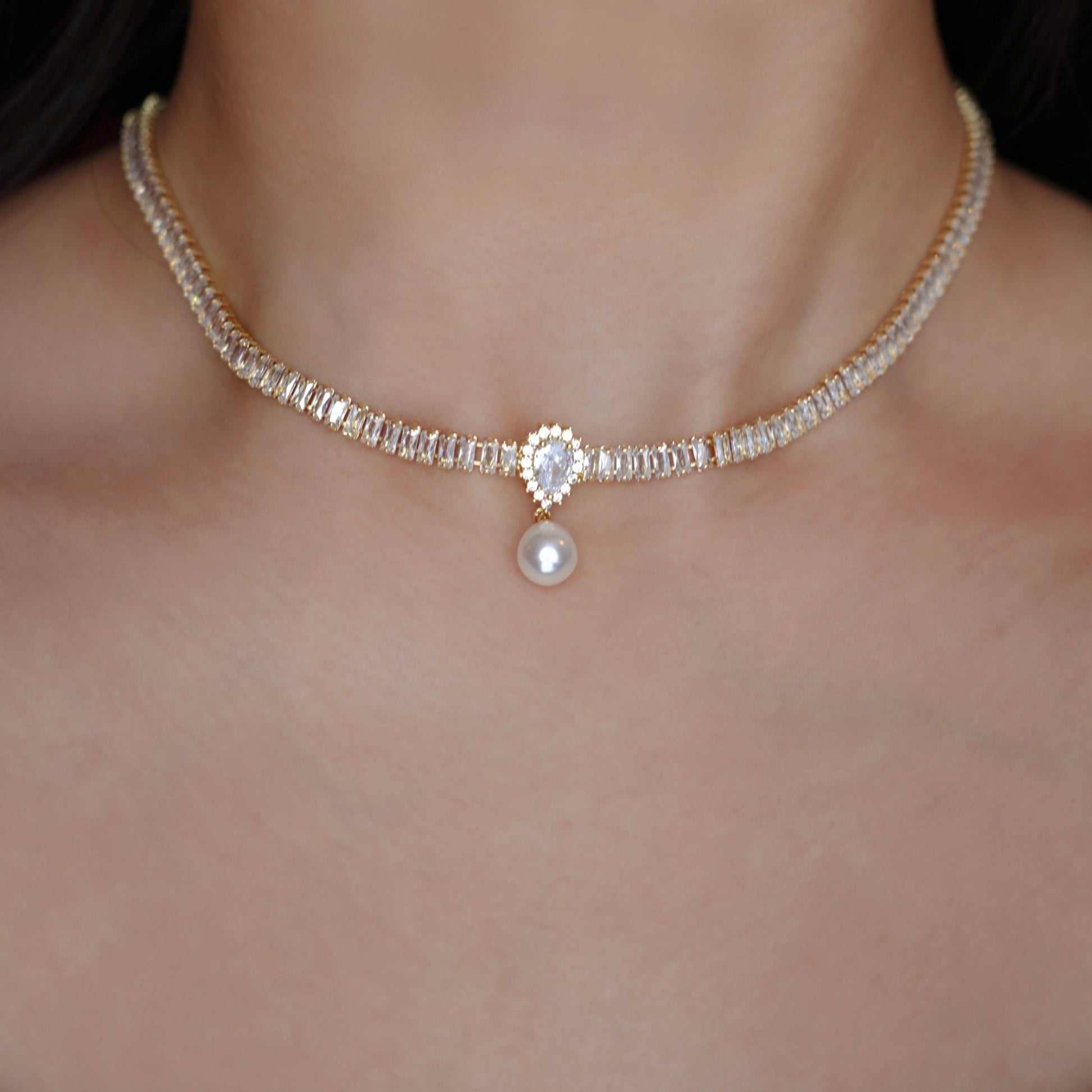 Princess Necklace - Barbara - Gold Plated - Abbott Atelier