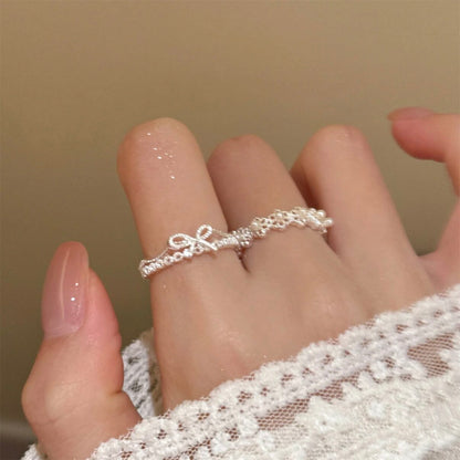 Rosalie Bow Ring - Gold-Plated - Abbott Atelier