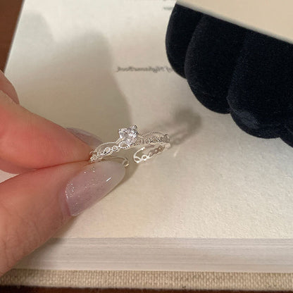 Rosalie Heart Ring - Gold-Plated - Abbott Atelier