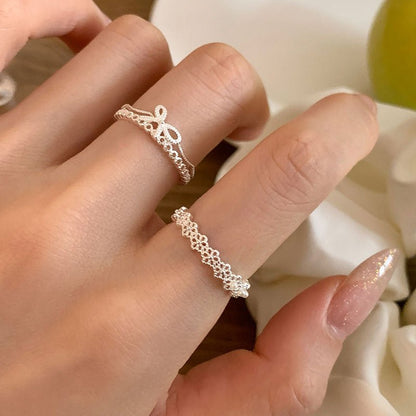 Rosalie Pearl Band Ring - Gold-Plated - Abbott Atelier