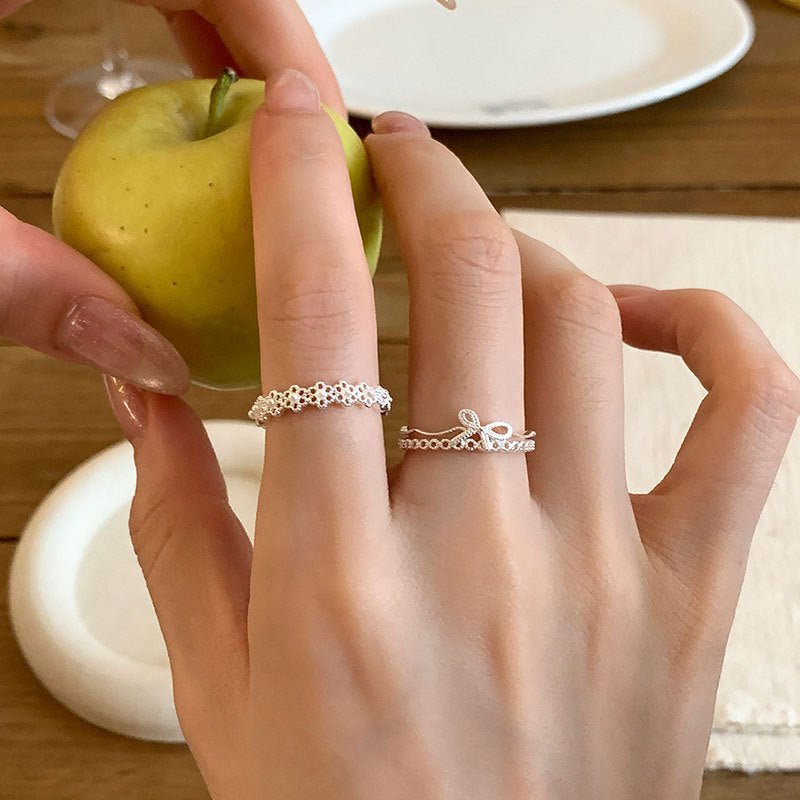 Rosalie Pearl Band Ring - Gold-Plated - Abbott Atelier