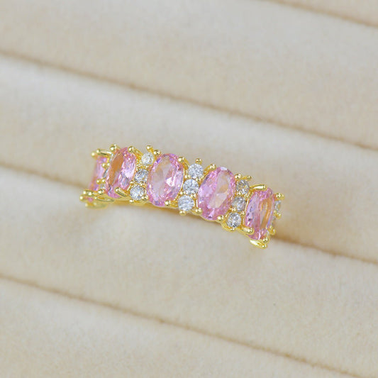 Rosaline Band Ring in Gold - Gold - Plated - Abbott Atelier