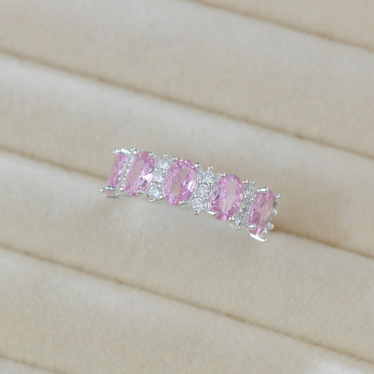 Rosaline Band Ring in Silver - Gold - Plated - Abbott Atelier