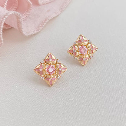 Rosaline Florence Earrings - Gold Plated - Abbott Atelier