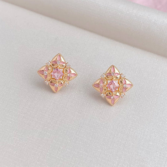 Rosaline Florence Earrings - Gold Plated - Abbott Atelier