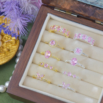 Rosaline Trilogy Ring in Gold - Gold - Plated - Abbott Atelier