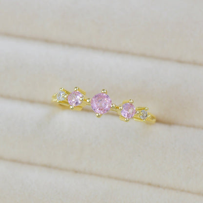 Rosaline Trilogy Ring in Gold - Gold - Plated - Abbott Atelier