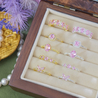 Rosaline Trilogy Ring in Silver - Gold - Plated - Abbott Atelier