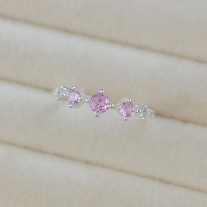Rosaline Trilogy Ring in Silver - Gold - Plated - Abbott Atelier