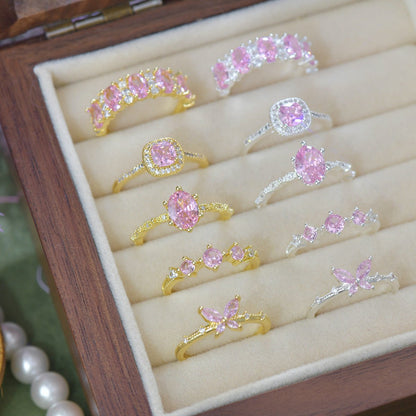 Rosaline Trilogy Ring in Silver - Gold - Plated - Abbott Atelier
