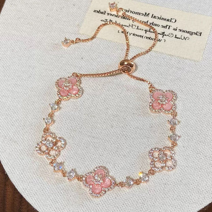 Rose Blossom Bracelet - Gold Plated - Abbott Atelier