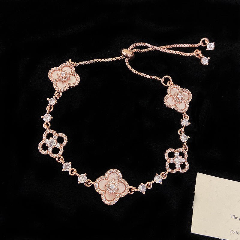 Rose Blossom Bracelet - Gold Plated - Abbott Atelier