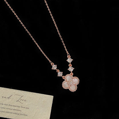 Rose Blossom Necklace - Gold Plated - Abbott Atelier
