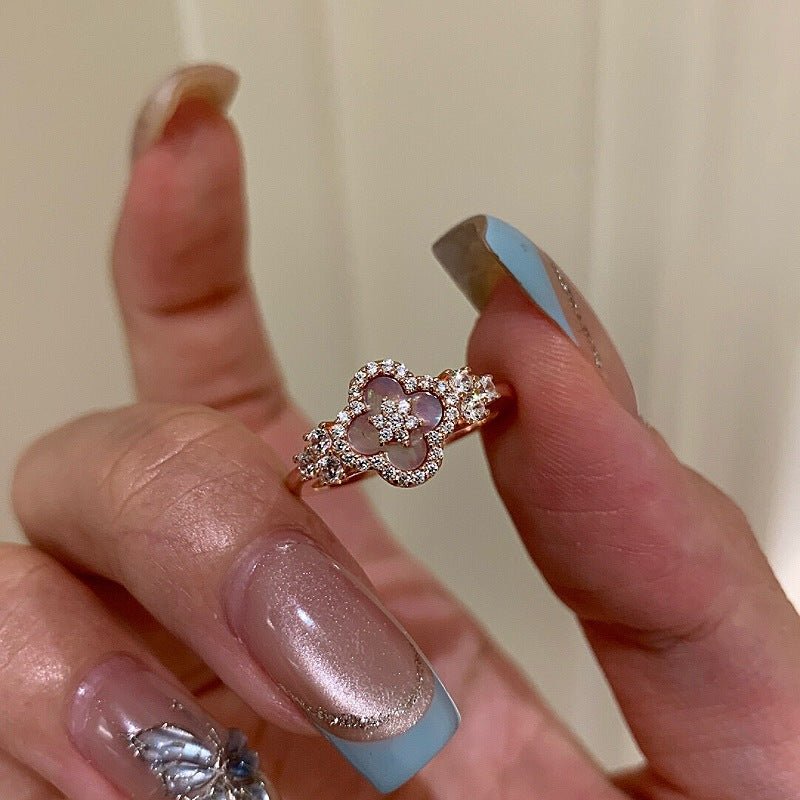 Rose Blossom Ring - Gold - Plated - Abbott Atelier