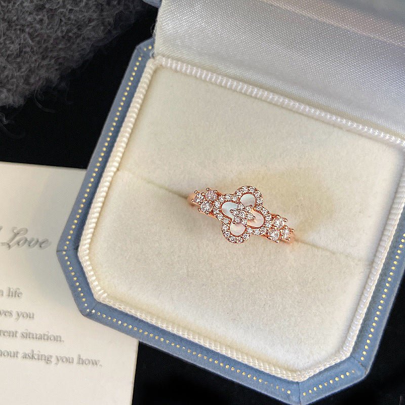 Rose Blossom Ring - Gold - Plated - Abbott Atelier