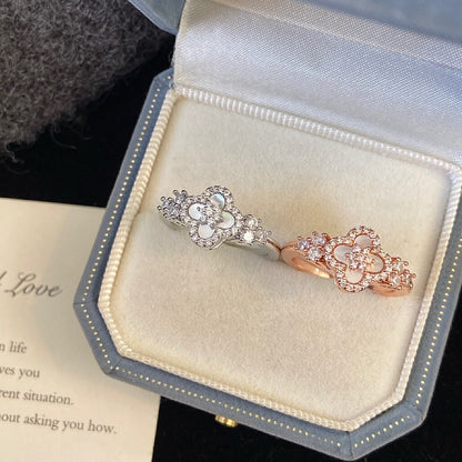 Rose Blossom Ring - Gold - Plated - Abbott Atelier