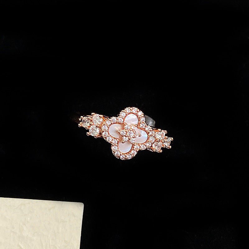 Rose Blossom Ring - Gold - Plated - Abbott Atelier