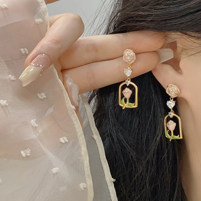 Rose Garden Earrings - Gold Plated - Abbott Atelier