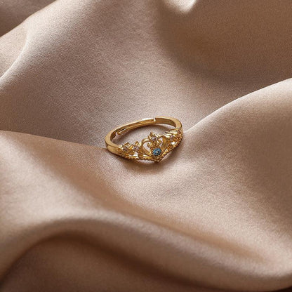 Royal Crown Ring (3 Colors) - Gold - Plated - Abbott Atelier