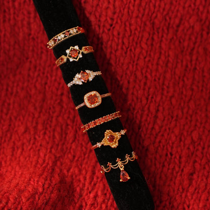 Scarlet Baroque Ring - Gold - Plated - Abbott Atelier