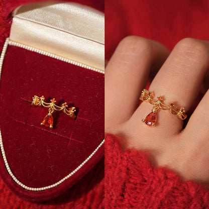 Scarlet Coronette Ring - Gold - Plated - Abbott Atelier