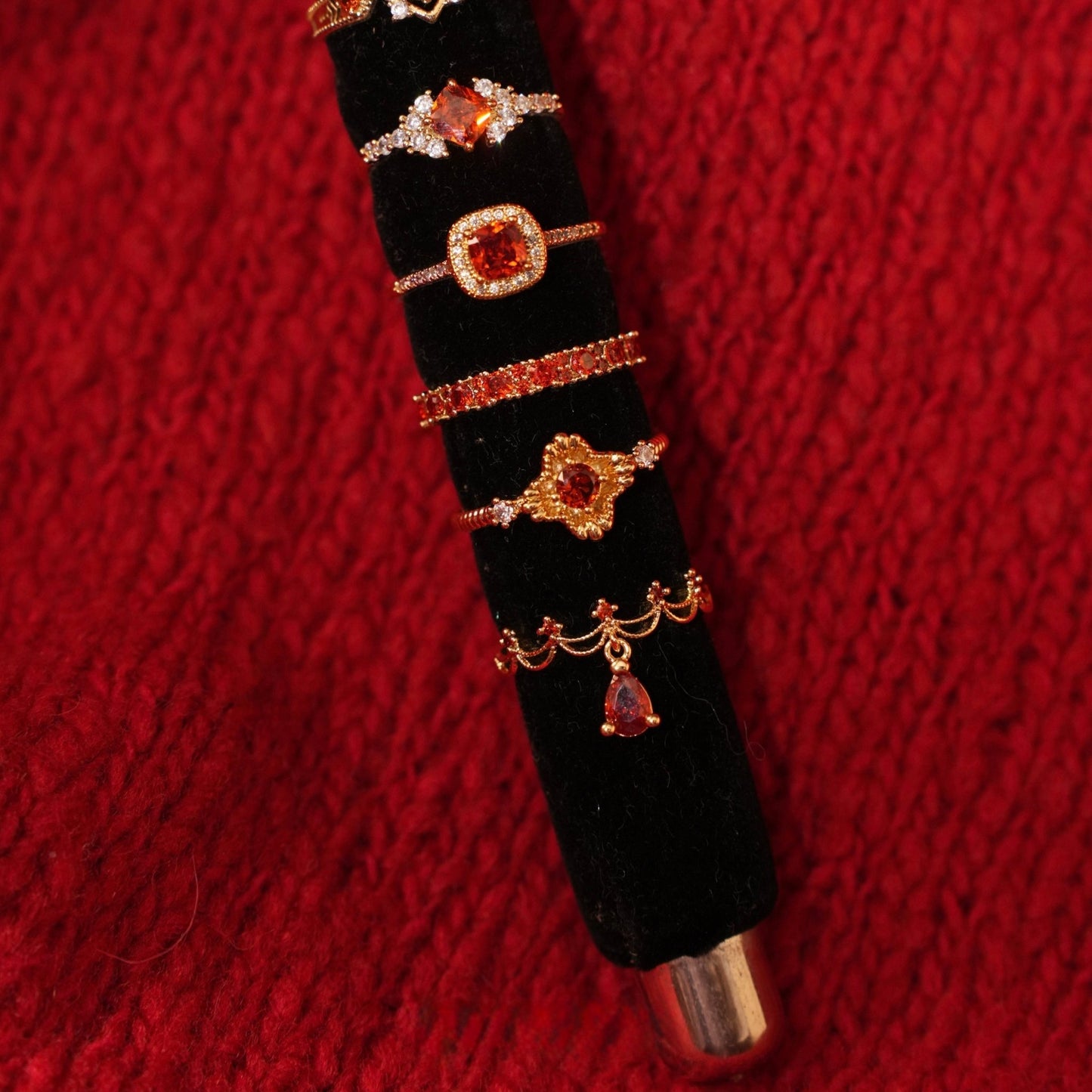 Scarlet Coronette Ring - Gold - Plated - Abbott Atelier