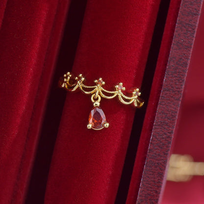 Scarlet Coronette Ring - Gold - Plated - Abbott Atelier