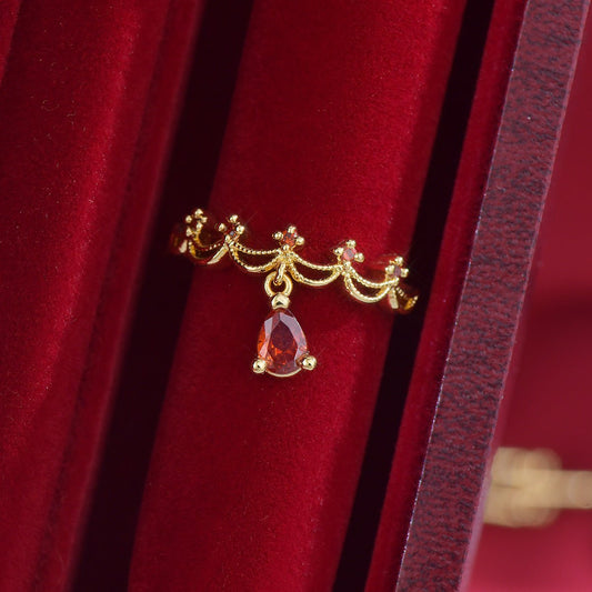 Scarlet Coronette Ring - Gold - Plated - Abbott Atelier