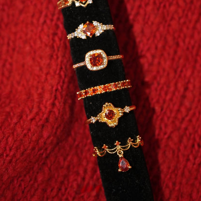 Scarlet Coronette Ring - Gold - Plated - Abbott Atelier