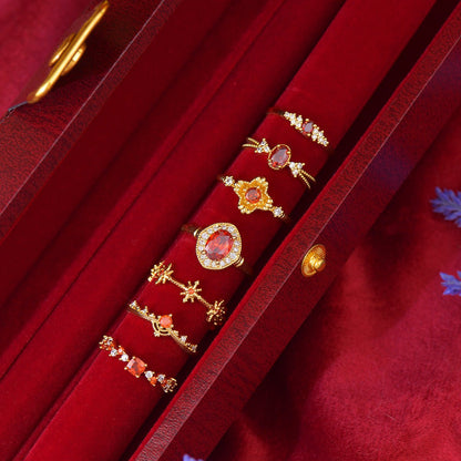 Scarlet Crownlet Ring - Gold-Plated - Abbott Atelier