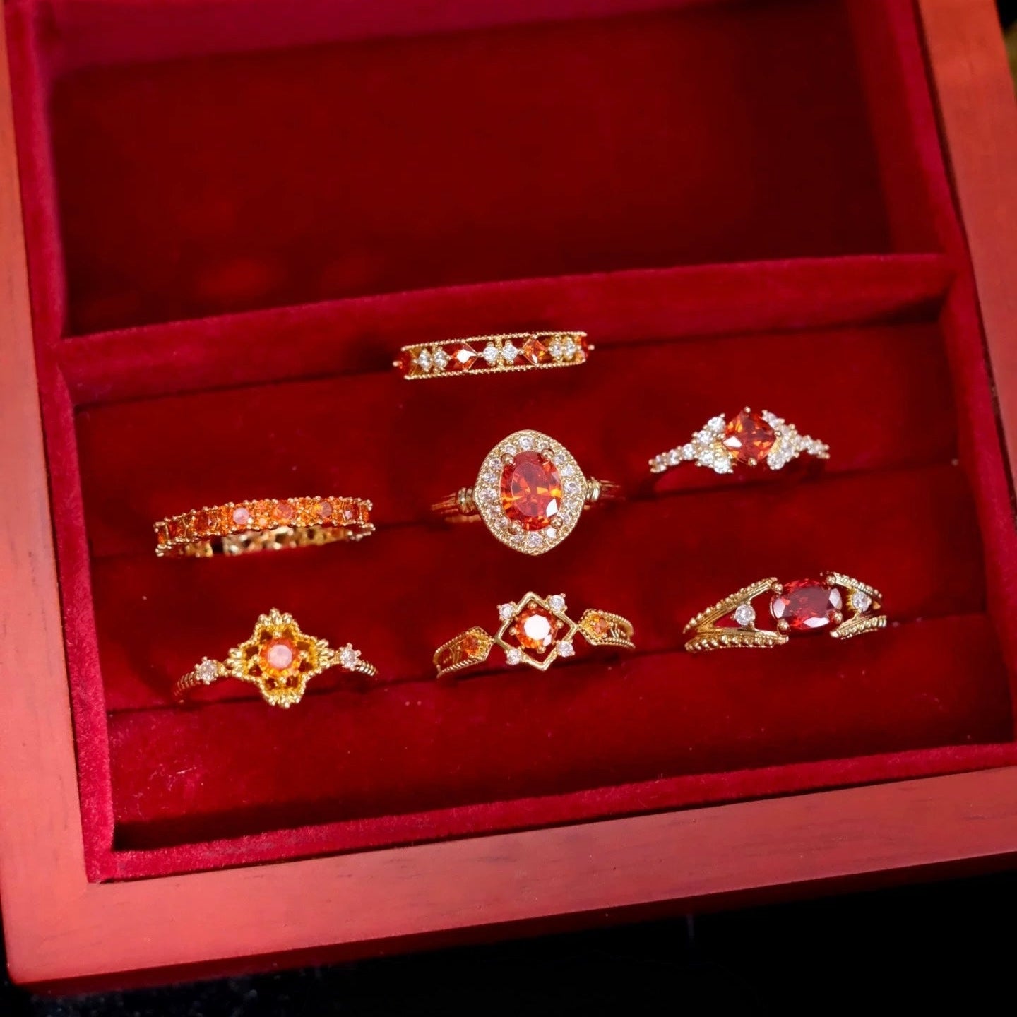 Scarlet Keepsake Ring - Gold - Plated - Abbott Atelier