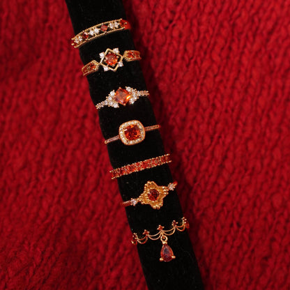 Scarlet Suzanne Ring - Gold - Plated - Abbott Atelier