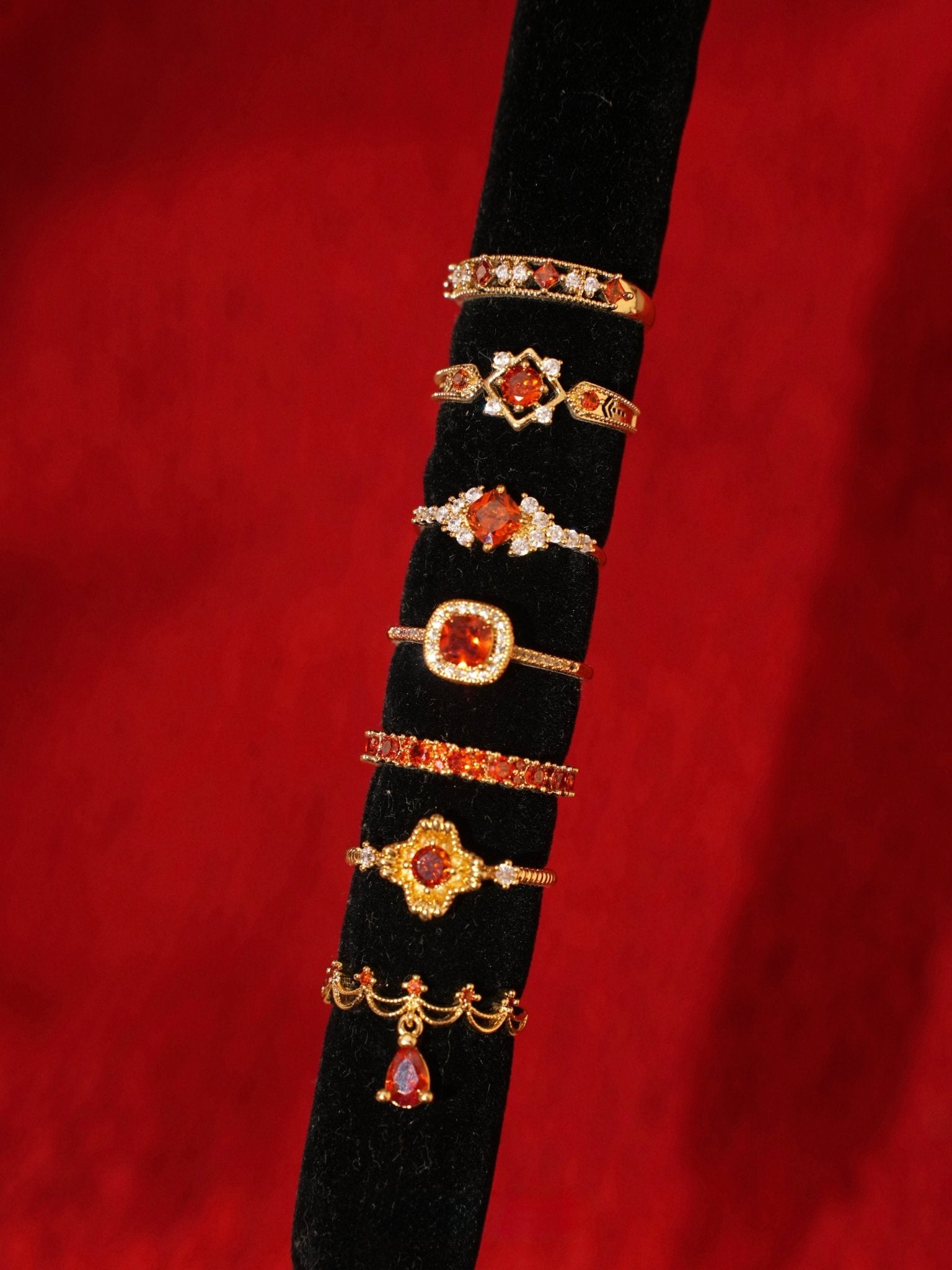 Scarlet Suzanne Ring - Gold - Plated - Abbott Atelier