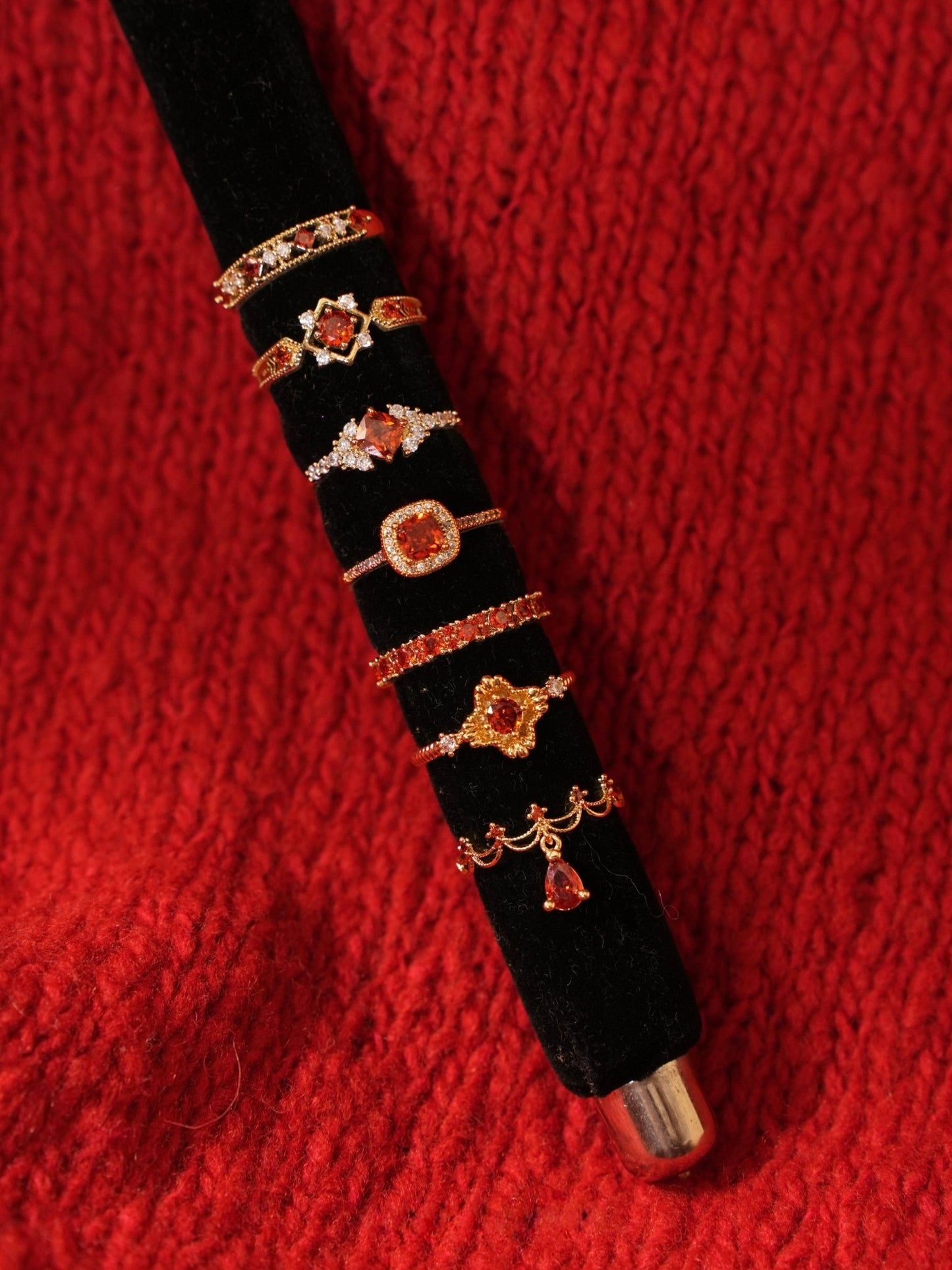 Scarlet Suzanne Ring - Gold - Plated - Abbott Atelier