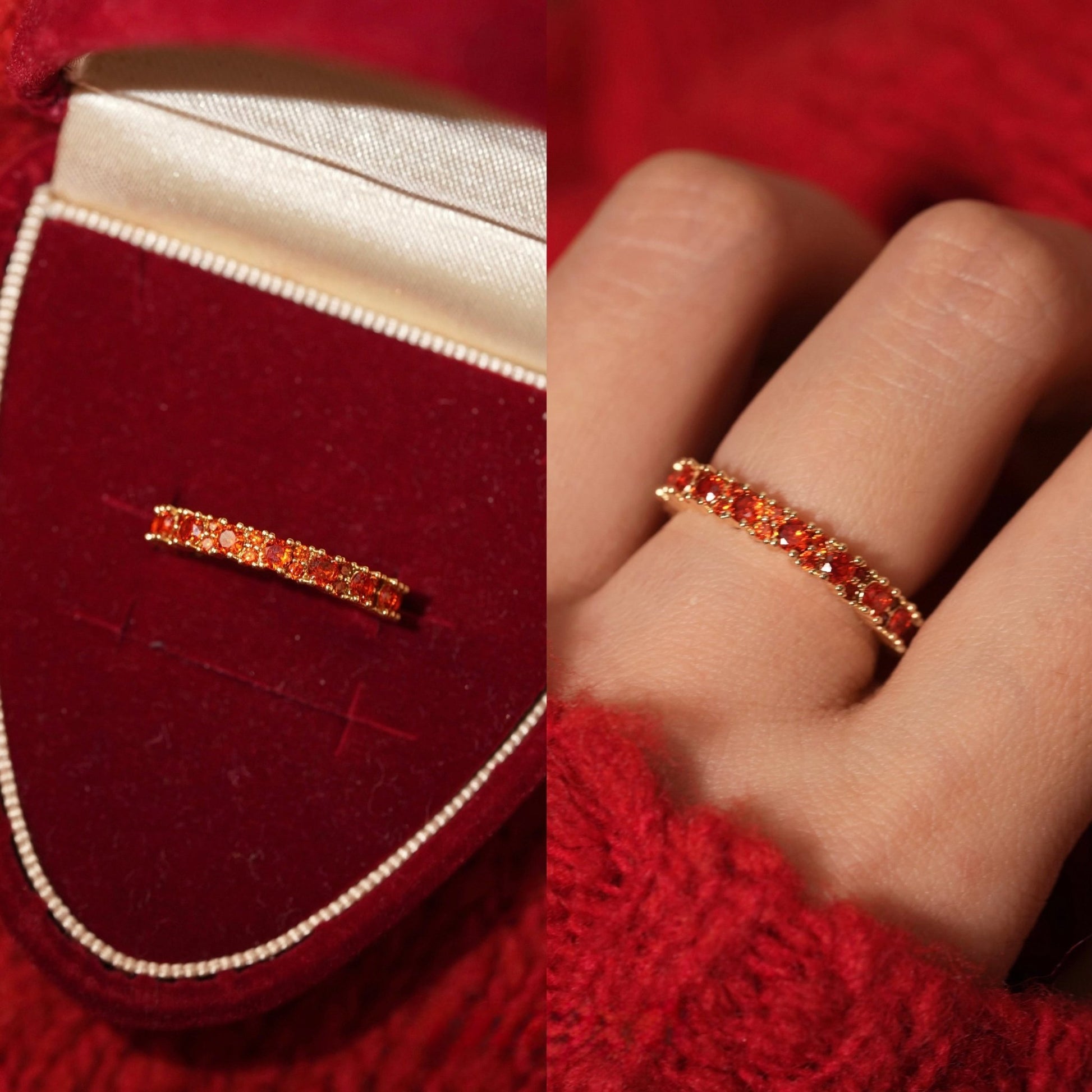 Scarlet Suzanne Ring - Gold - Plated - Abbott Atelier