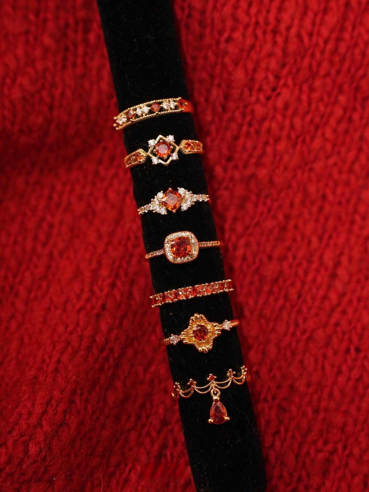 Scarlet Suzanne Ring - Gold - Plated - Abbott Atelier